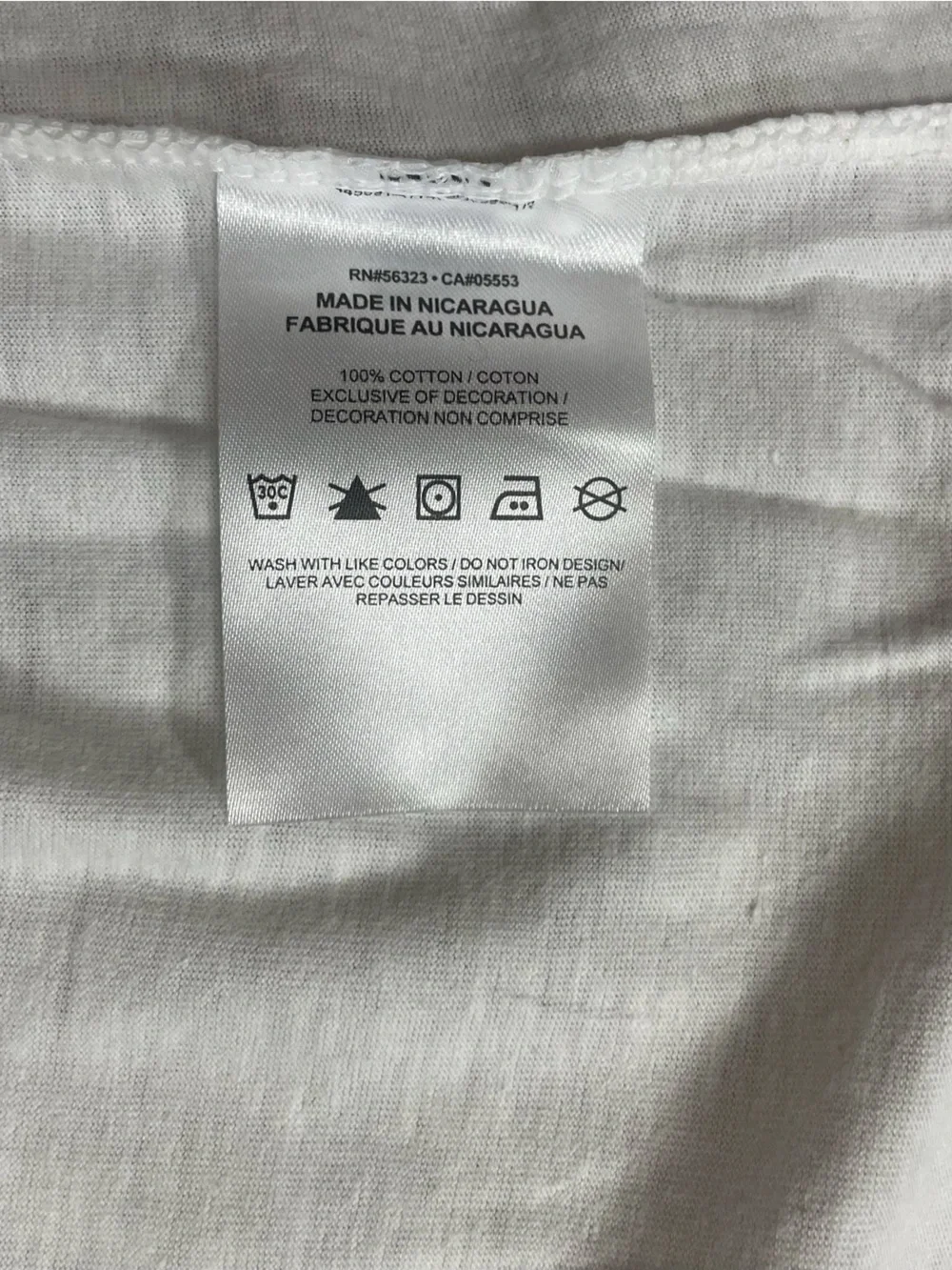 Nike White Tee with Pink 'Have A Nike Day' Smiley Graphic (I) NWT